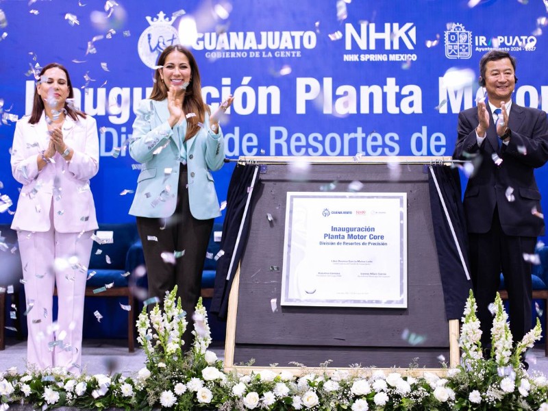 Inauguran planta Motor Core de NHK Spring México en Irapuato
