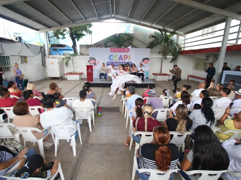 Inauguran Primer Centro Comunitario de la Primera Infancia en Mazatlán