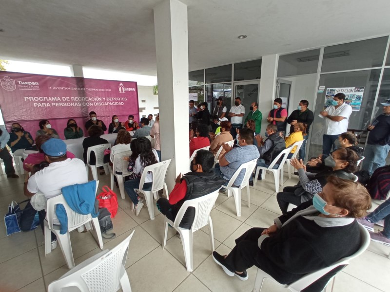 Inauguran programa de recreación y deportes para personas con discapacidad