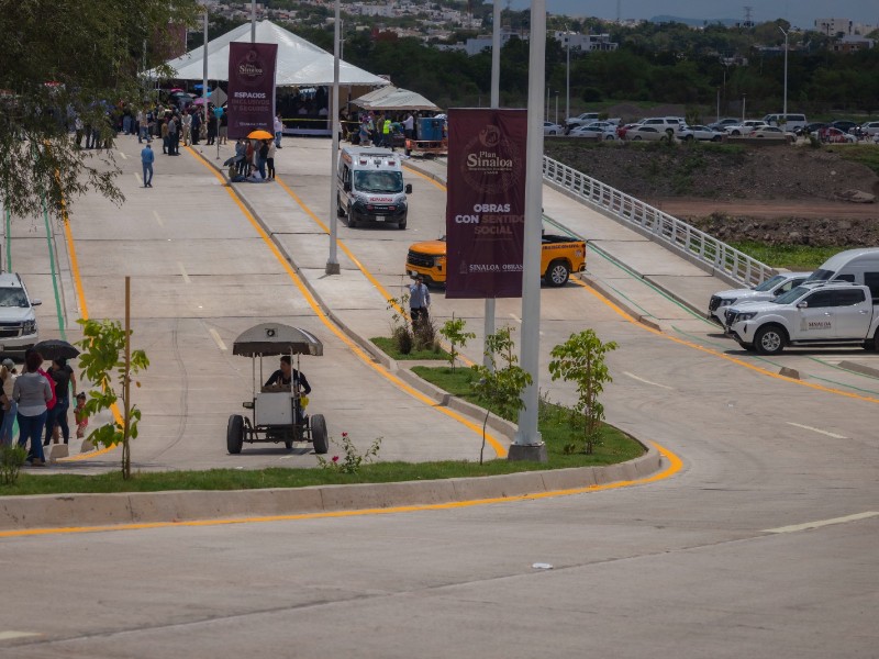 Inauguran puente Humaya para agilizar tránsito en norponiente Culiacán