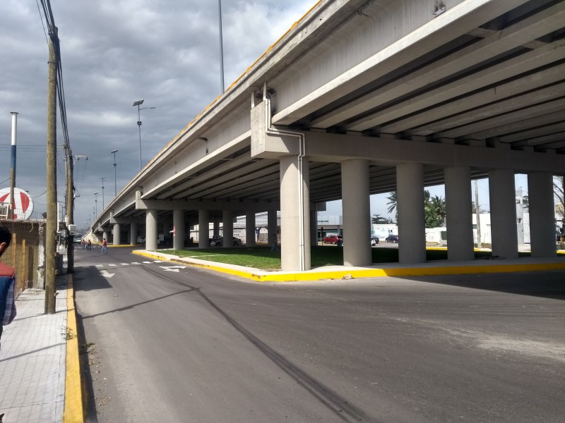 Inauguran puente vehicular de Nuevo Veracruz