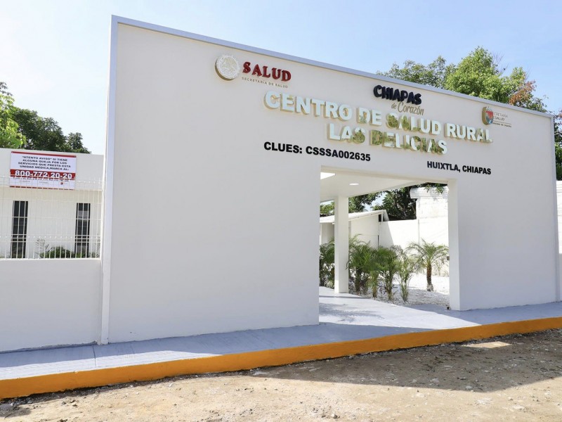 Inauguran reconversión de Centro de Salud en Huixtla
