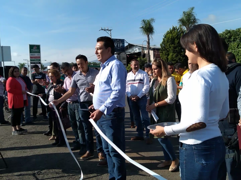 Reinauguran polémico  acceso vial a UCEMICH