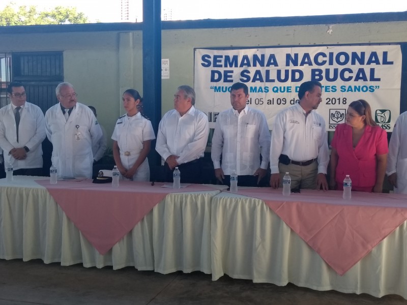 Inauguran Semana Nacional de Salud Bucal