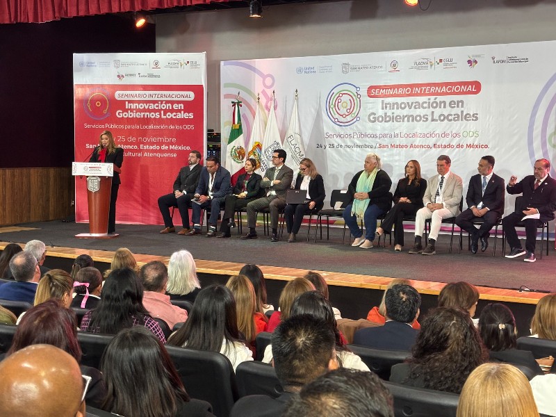 Inauguran Seminario Internacional de Gobiernos Locales, buscan mejorar políticas públicas comunitarias