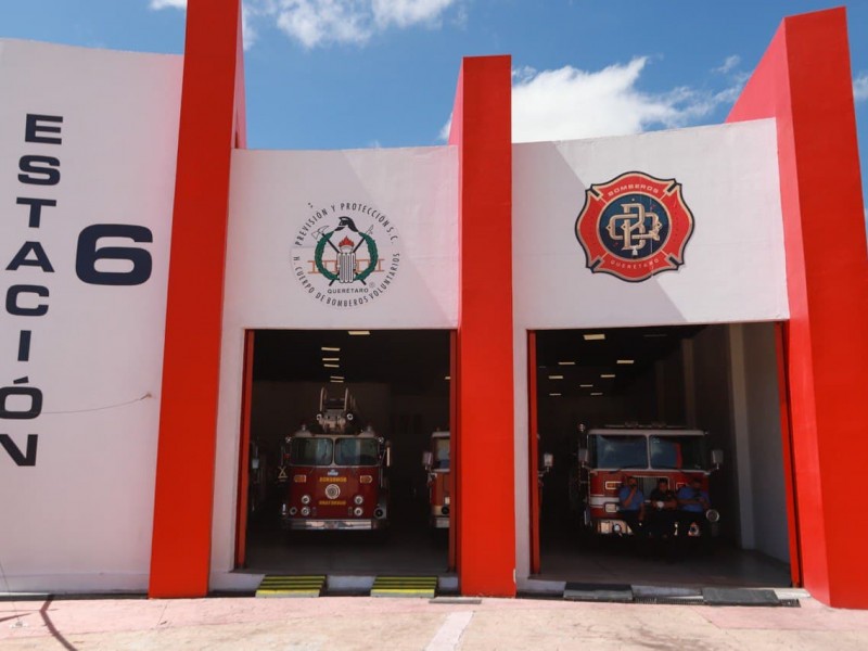 Inauguran sexta estación de bomberos de Querétaro