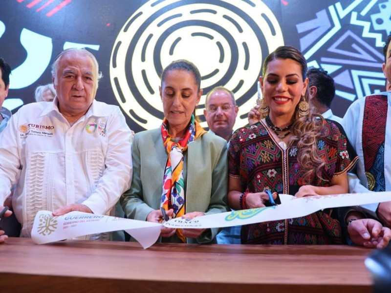 Inauguran stands del Tianguis Turístico y pabellón de Guerrero