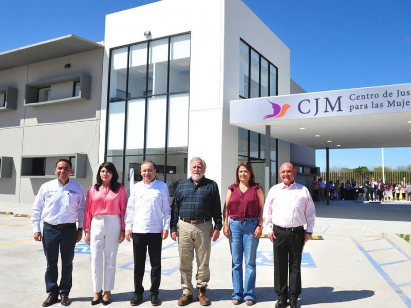 Inauguran tercer centro de justicia para mujeres