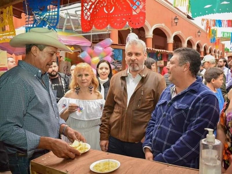 Inauguran vigésimo cuarta edición de la Feria del Queso