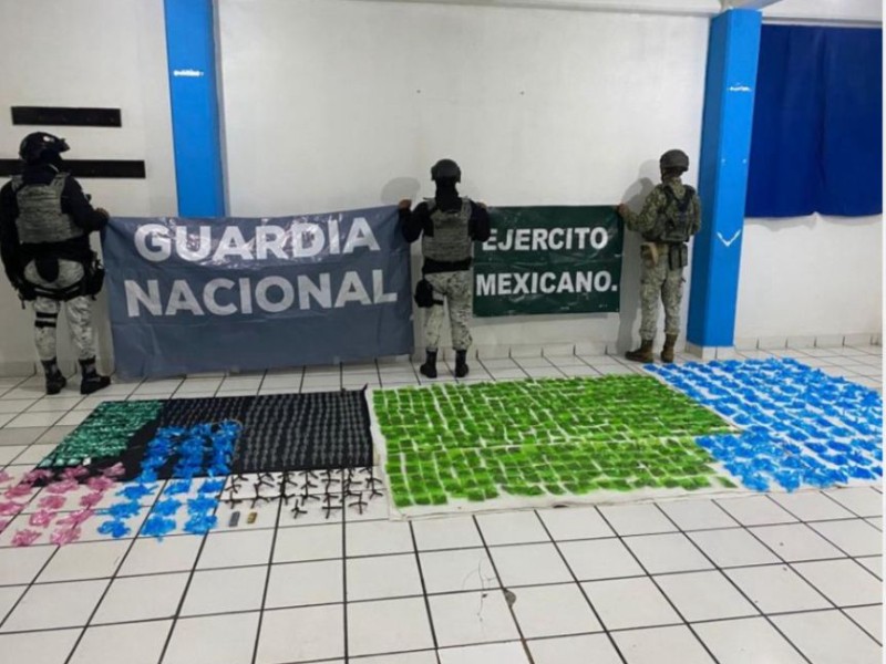 Incautan en Sonora más de 23 millones de dosis de droga