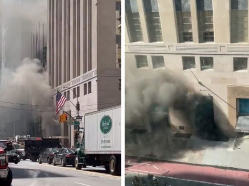 Incendio consume icónica tienda de Tiffany en Nueva York