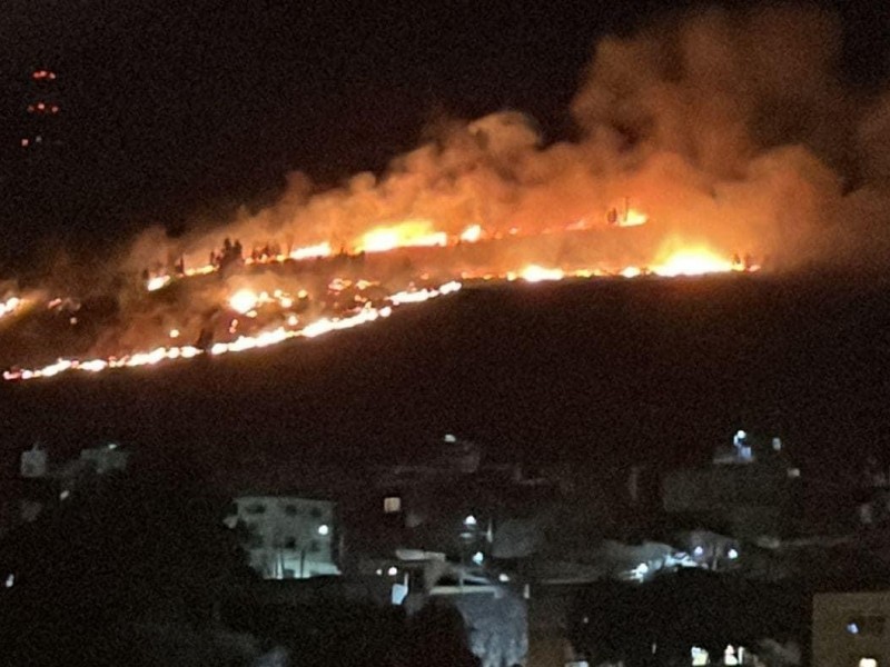 Incendio consumió 16 hectáreas en el Cerro del Grillo