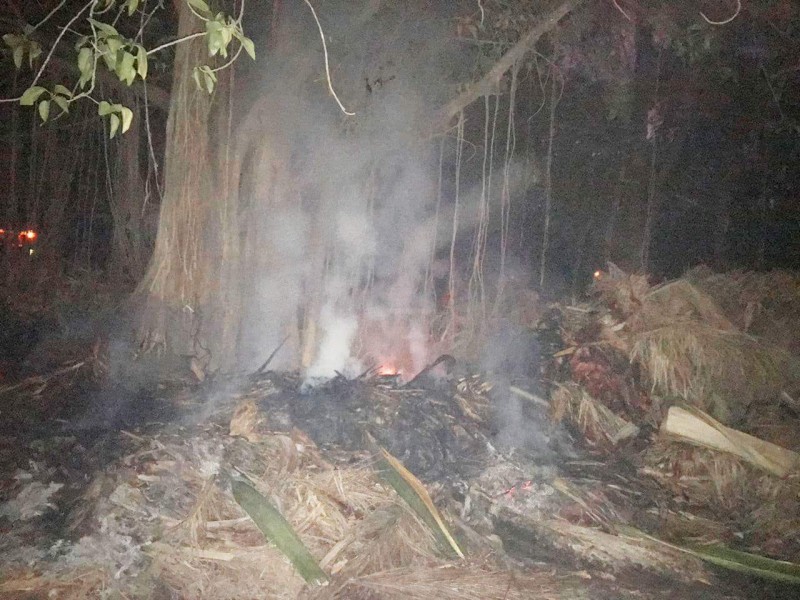 Incendio daña plantas del Parque Sinaloa