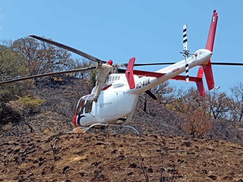 Incendio de Chimalapas Oaxaca extinguido al 100 por ciento