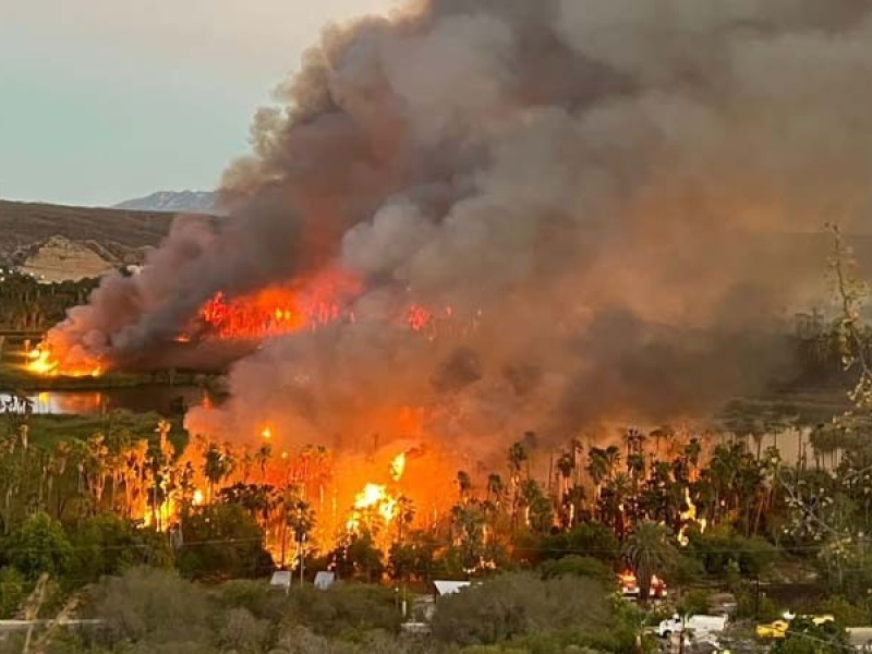 Incendio de santiago, dejó alrededor de 35 hectarias con afectaciones