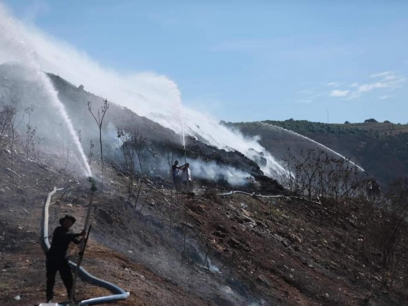 Incendio del relleno sanitario fue por motivos electorales