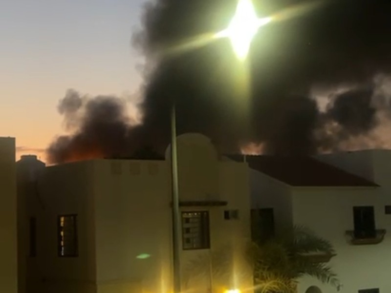 Incendio destruye bodega en Floresta