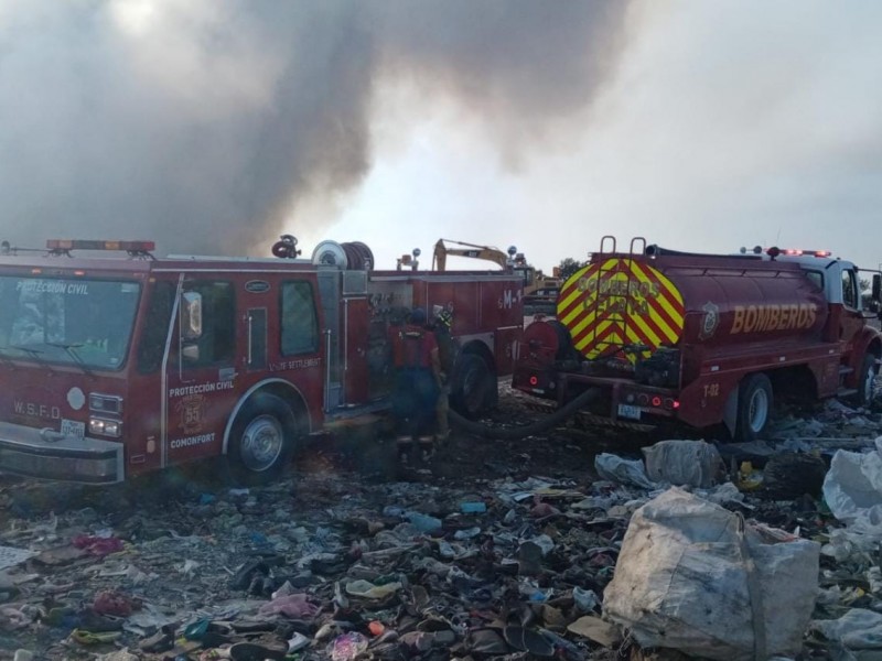 Incendio en Comonfort genera mala calidad del aire en Celaya