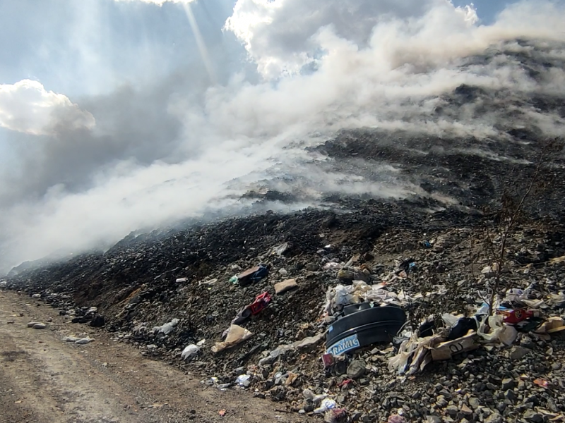 Incendio en JIORESA consumió 700 toneladas de basura: SAMA