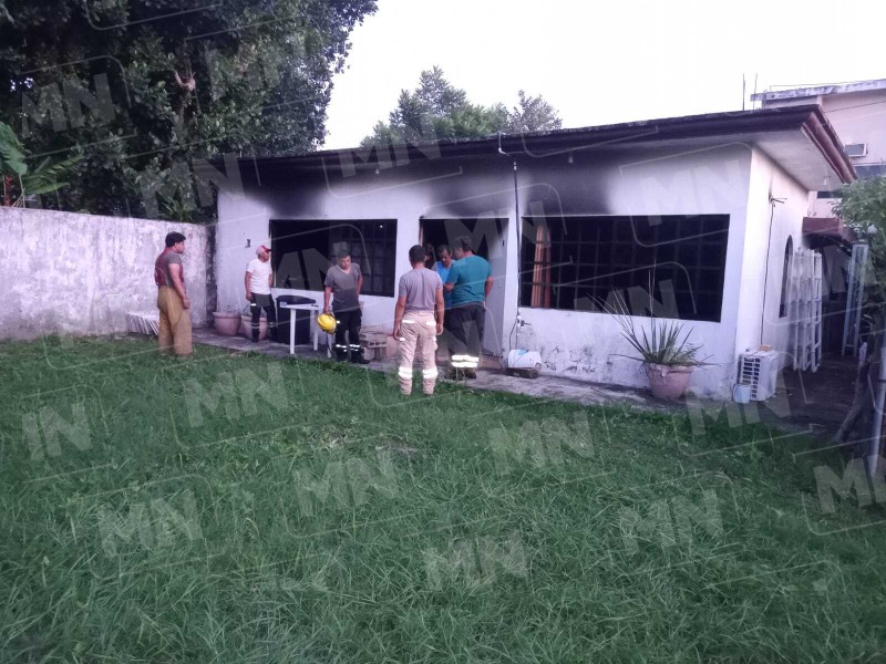 Incendio en la Ruiz Cortines