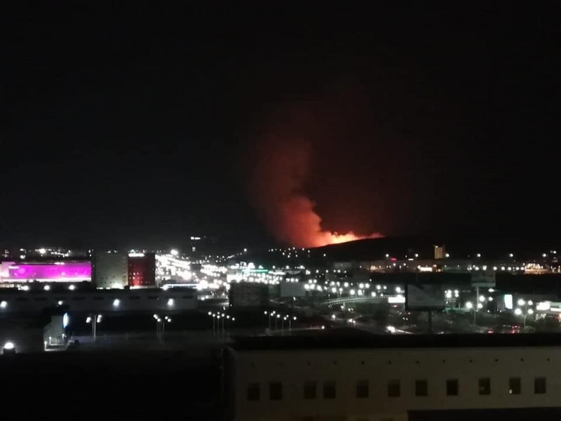 Incendio en Peña Colorada afecta reserva ambiental