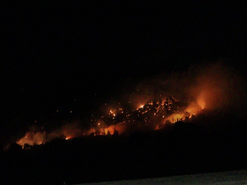 Incendio en Pico de Orizaba pone en alerta a pobladores