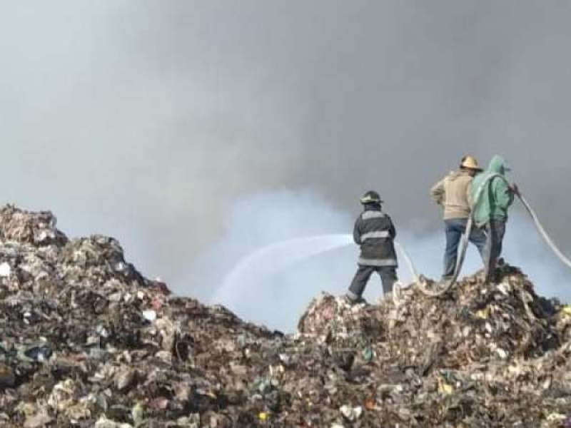 Incendio en relleno sanitario de Panotla disminuyó 95%