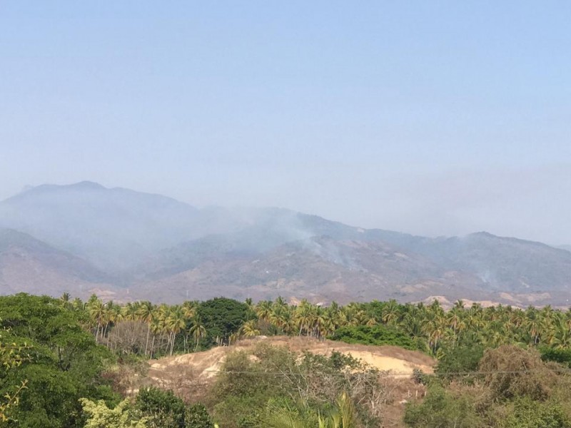Incendio en sierra petatleca ha consumido 400 hectáreas