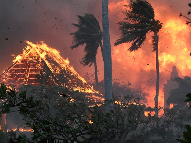 Incendios en isla de Hawái dejan 93 muertos