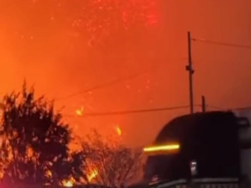 Incendios forestales afectan a transportistas en Veracruz