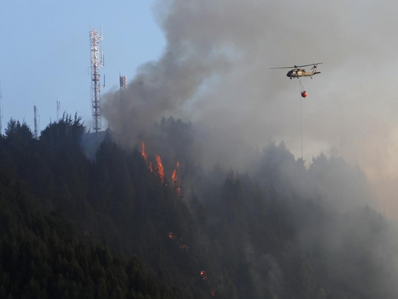Incendios forestales sin control en Colombia