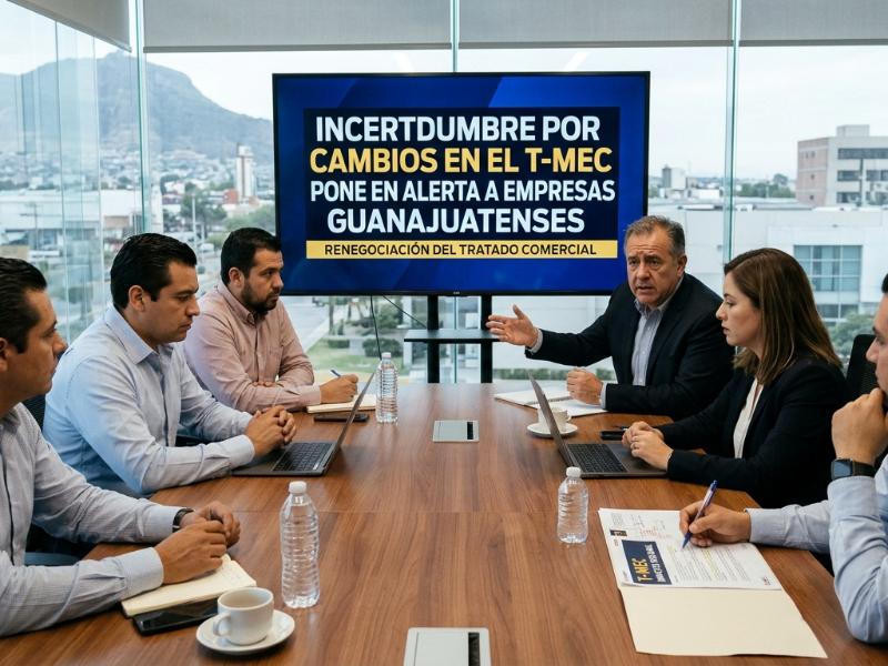 Incertidumbre por cambios en el T-MEC pone en alerta a empresas guanajuatenses