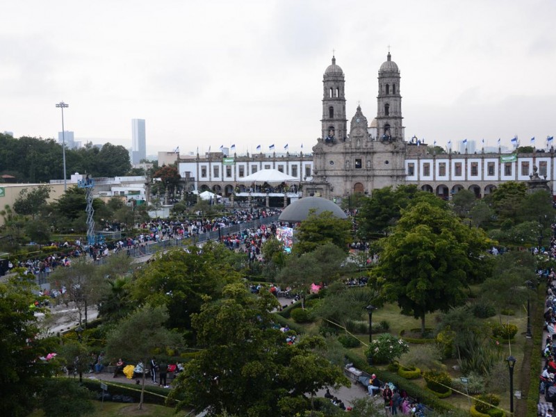 Incidentes menores en Romería de Zapopan