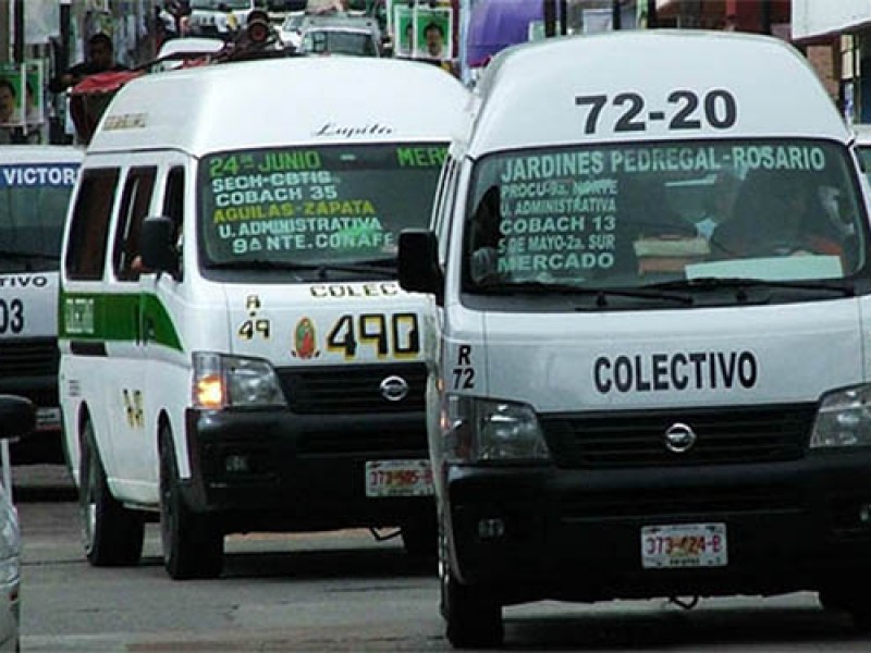 Inconforma a población aumento de tarifa del transporte