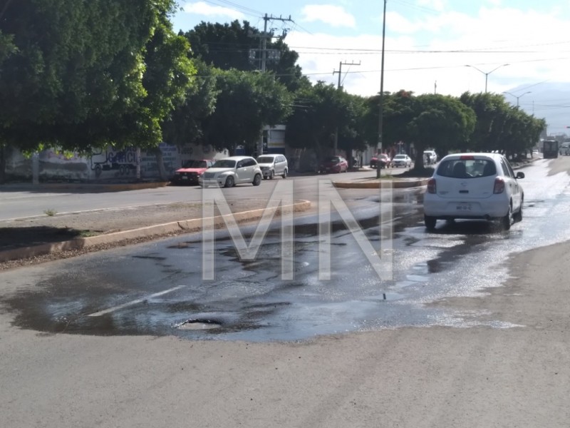 Inconformidad de vecinos por rehabilitación de calle mal realizada