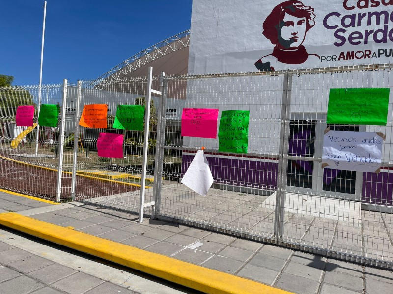 Inconformidad en el Fraccionamiento Los Frailes por Casa Carmen Serdan