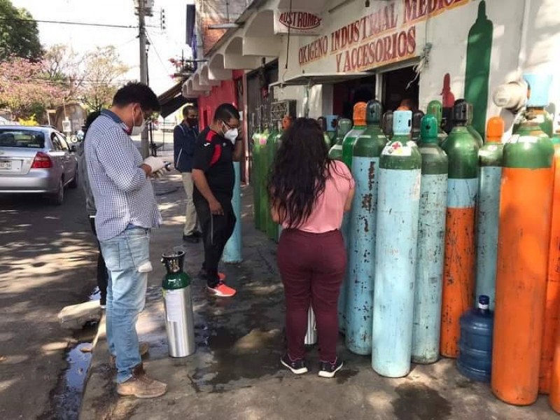 Incrementa demanda de oxígeno en Valles Centrales