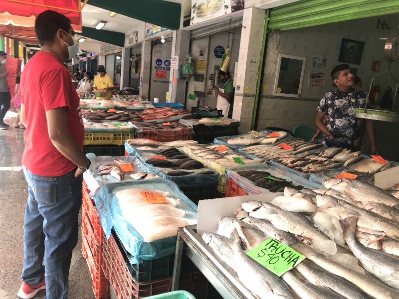 Incrementa el precio de los pescados y mariscos
