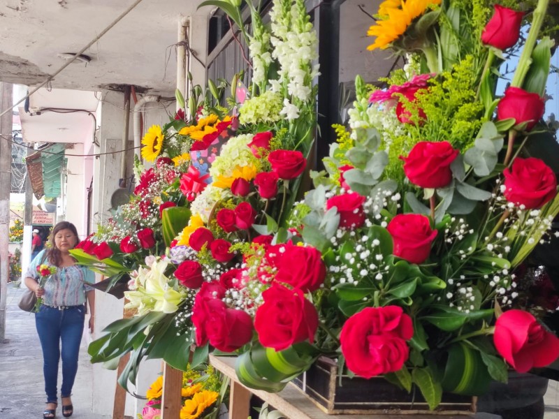 Incrementa el precio de flores durante el 14 de febrero