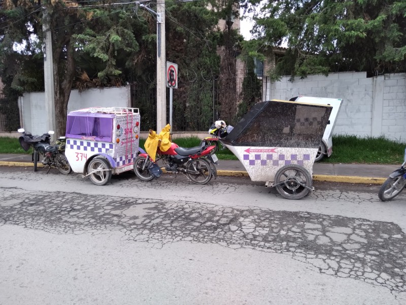 Incrementa la presencia de mototaxis en el Valle de Toluca