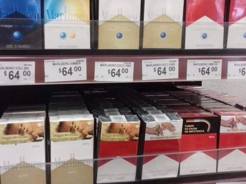 Incrementa precio de alcohol y tabaco en 2020