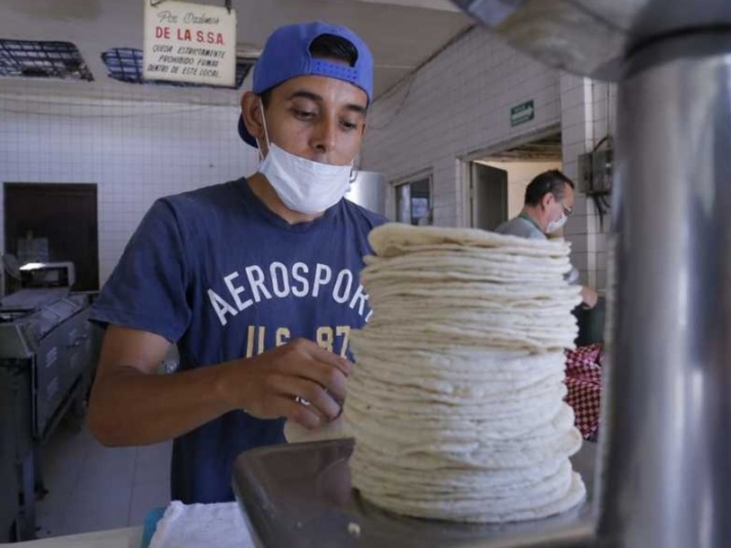 Incrementa precio de la tortilla el primero de diciembre