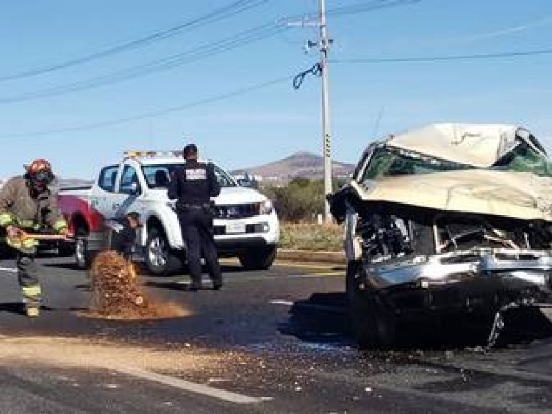 Incrementa un 40% las muertes por accidentes viales en Zacatecas