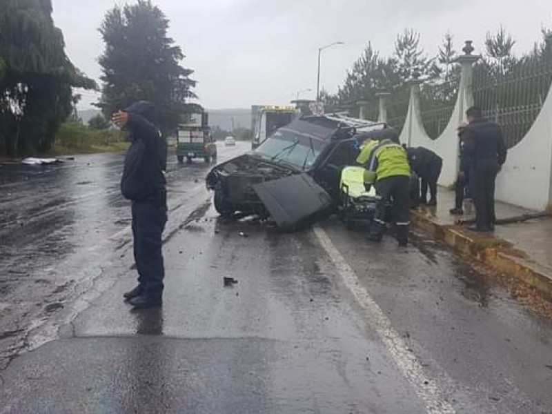 Incrementan accidentes automovilísticos por lluvias de noviembre