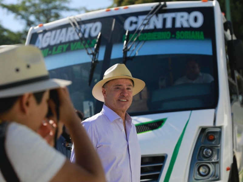 Incrementan costo de pasaje al transporte público