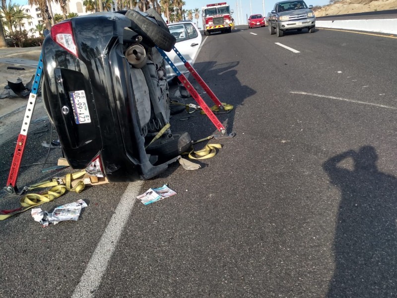 3 accidentes automovilísticos se han registrado este viernes