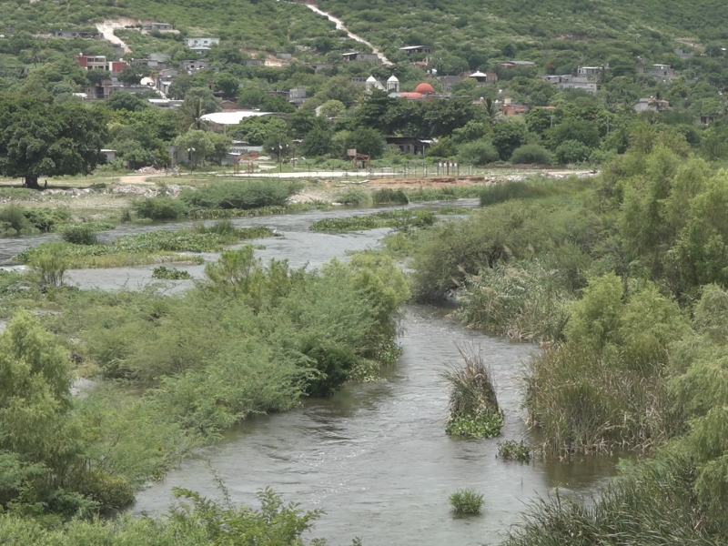 Incrementa nivel del río Tehuantepec; presa Benito Juárez al 92%