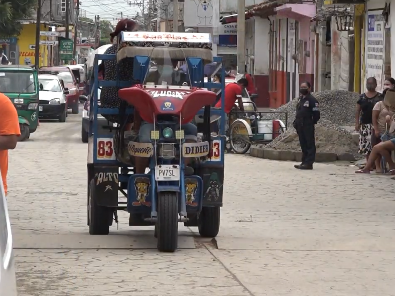 Incrementan tarifas en transporte público de San Blas Atempa