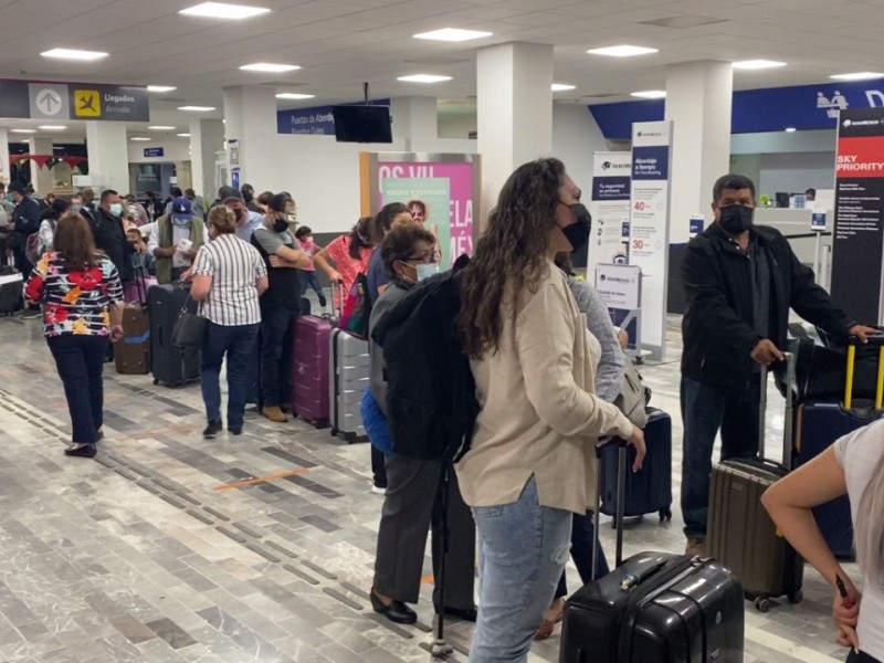 Incrementan viajes a Tijuana y Ciudad de México en aeropuerto