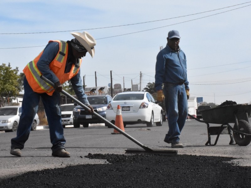 Incrementarán 100% las cuadrillas de bacheo